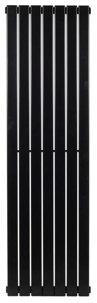Трубчатый радиатор Betatherm вертикальный Blende 1 1400x394 (Черный RAL 9005M, подк. №99)